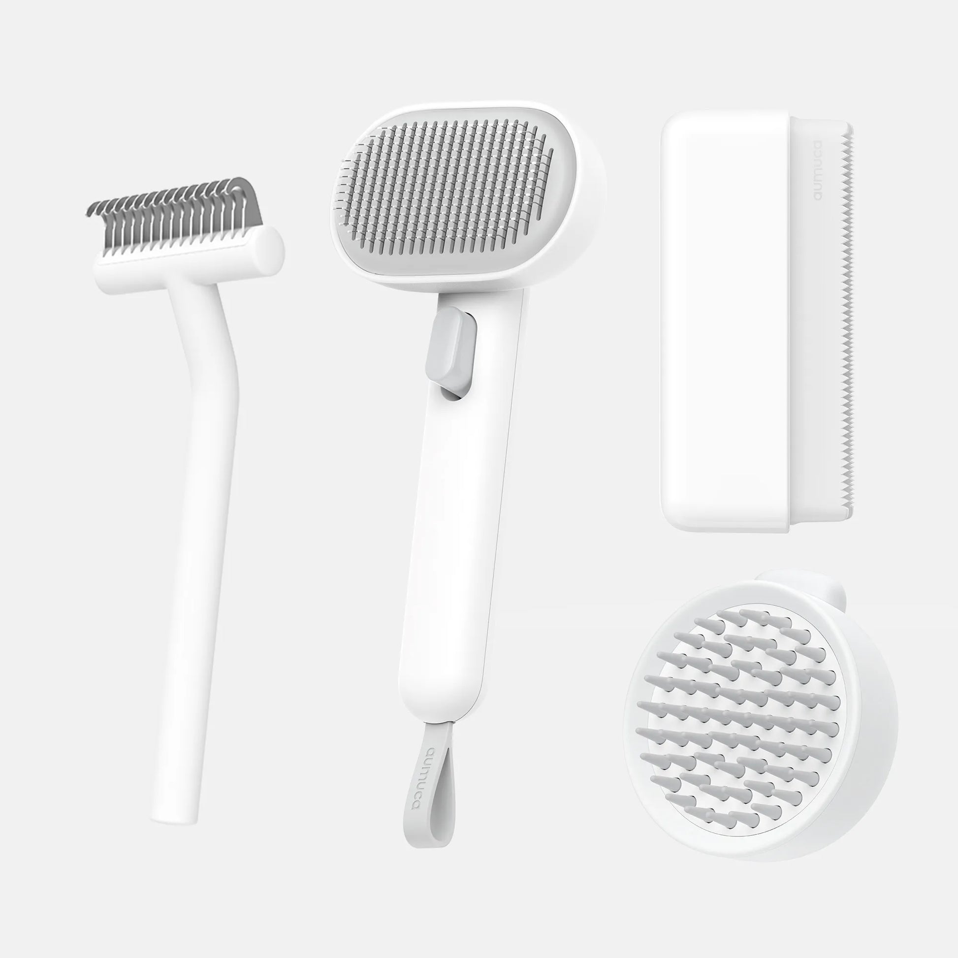 For MultiCat Long & Short Haired Cats Grooming aumuca Cat Brushes