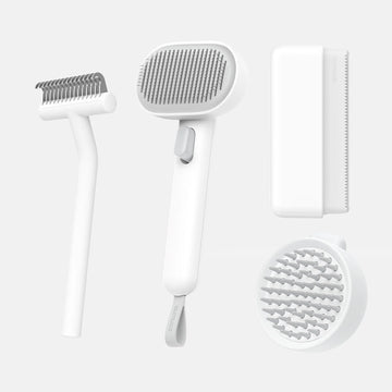 For Multi-Cat Long and Short Haired Cats Grooming | aumuca Cat Brushes Package