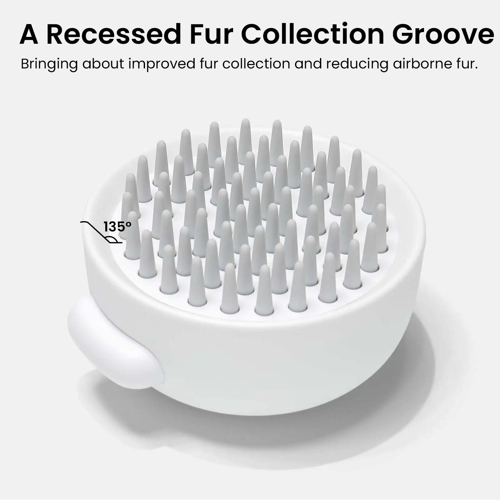 aumuca self cleaning Silicone Jellyfish Shampoo Brush for Long and short Hair Cats, Shower Wash Curry Brush, cat Massage brush with released button